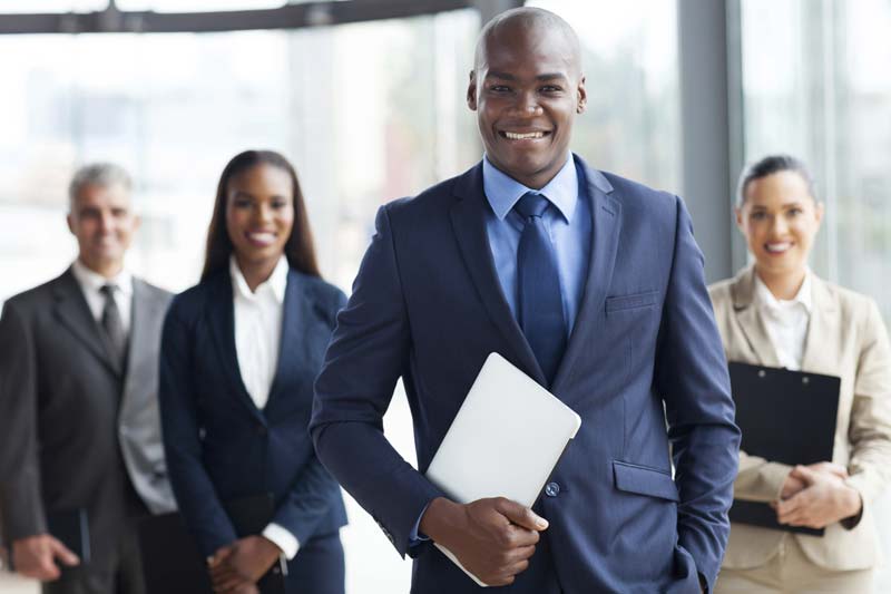 group of business people